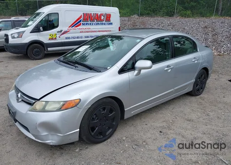2006 Honda Civic Lx из США, поврежденный, VIN 2HGFA16576H501893
